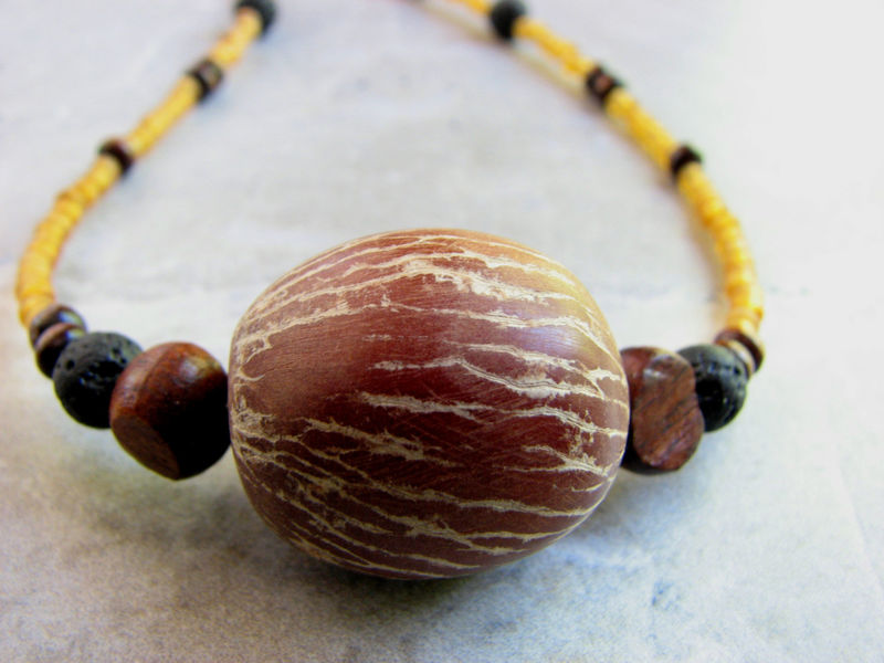 Polished Seeds For Crafts  And Jewelry